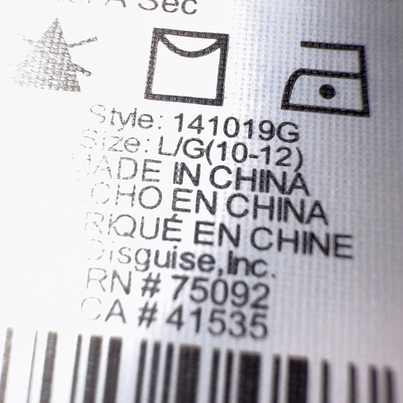 Disney Pixar Turning Red Orange Mei Panda Costume Hoodie Unisex Kid Sz 10/12 - Picture 12 of 12